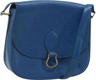 Louis Vuitton Pre-owned Cross Body Bags, female, Blue, Size: ONE SIZE Pre-owned Epi Leather Shoulder Bag