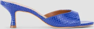 Staud Womens Brigitte Mule Sandal In Cobalt