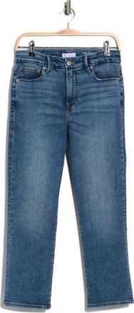 Good American Good Straight Leg Jeans in Indigo254 at Nordstrom Rack, Size 10P