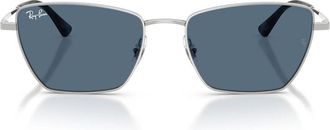 Ray-Ban Sunglasses Rb3783 003/80 Drea Silver/Dark Blue Unisex