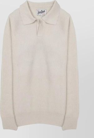 MC2 Saint Barth polo dawning striped long sleeves ribbed