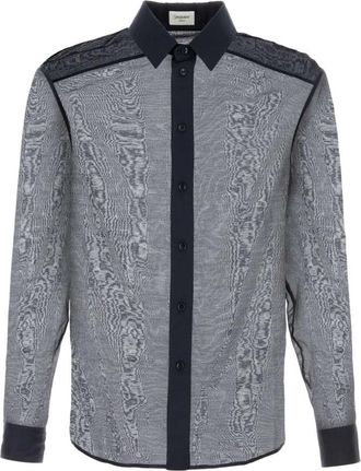 Saint Laurent Blue Cotton Shirt