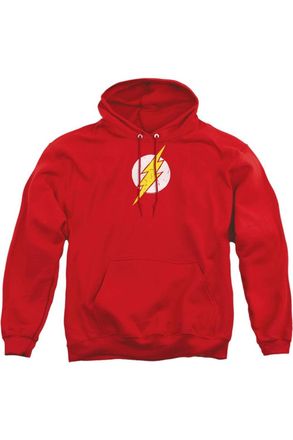 Gildan Justice League of America Rough Flash Adult Pull Over Hoodie / Hooded Sweatshirt
