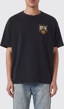 Rhude T-shirt in cotone con logo Rhude