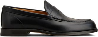 Tod's leather loafers - men - CALFSKIN/Calf Leather/Calf Leather/Rubber - 10.5 - Black