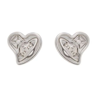 Vivienne Westwood Earrings, female, Gray, Size: ONE SIZE Faye Earrings