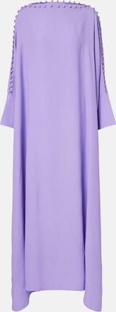 Taller Marmo Caftano Mila in cr&ecirc;pe cady