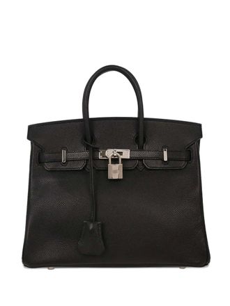 Herm&egrave;s 2006 25 Birikin leather handbag - Black