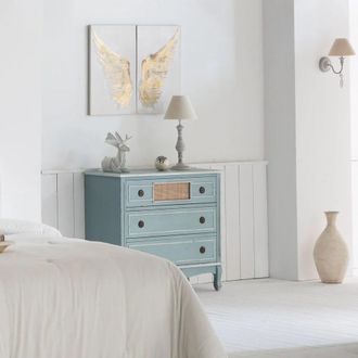 Wanderlust Deco C&oacute;moda de madera 90 x 38 x 80h cm