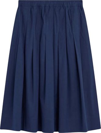 Semicouture Skirts - Dames - Midirokken - Blauw - M - Rokken