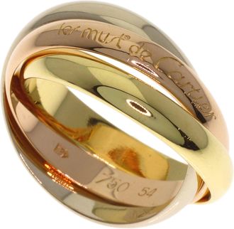 Cartier Yellow Gold (18K) Pink Gold (18K) White Gold (18K) Band Ring (Pre-Owned)