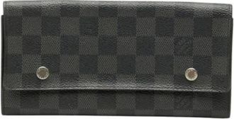 Louis Vuitton Pre-owned Wallets, male, Black, Size: ONE SIZE Pre-owned Coin Purse / Coin Case