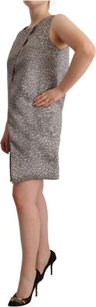 Comeforbreakfast Sleeveless Shift Knee Length Womens Dress