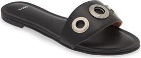 BOSS Millie Slide Sandal in Blk at Nordstrom Rack, Size 11