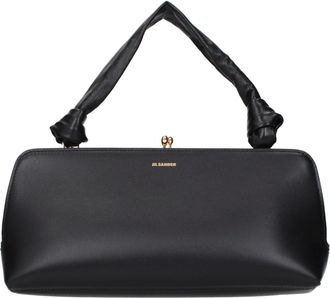 Jil Sander Black Leather Womens Handbag