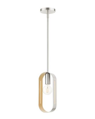 Livex Lighting Ravena Nickel Pendant