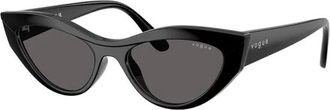Vogue Eyewear Zonnebrillen - Dames - Zonnebrillen - Zwart - 52 MM - Accessoires
