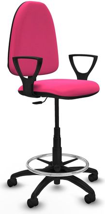 Piqueras y Crespo Silla De Oficina Piqueras Y Crespo Bfn01rn Rosa Alta