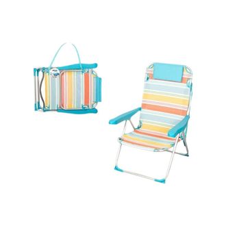 OEM Silla De Playa Aktive Beach Chair 5 Posiciones Aluminio 48x60x90 Cm