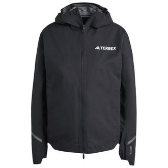 ADIDAS TERREX Terrex Xperior 2.5L Light Rain.Rdy Regenjacke f&uuml;r Damen | schwarz/grau