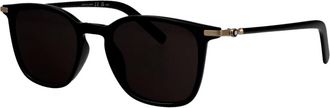 Montblanc Mb0460S Sunglasses - male - MONTBLANC - Sunglasses - Black - 50 MM - Accessories