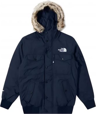 The North Face Down Jackets, male, Blue, XL, Technical Down Jacket with Fur Hood