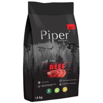 OEM Dolina Noteci Piper Animals Con Carne De Res Alimento Seco Para Perros, Saco De 12 Kg