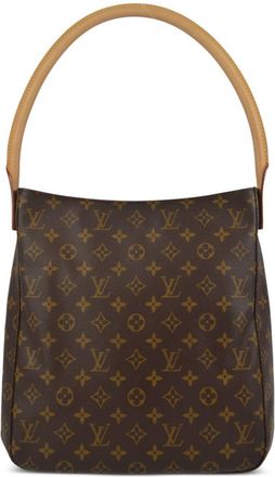 Louis Vuitton 2000 Looping GM handbag - women - Canvas/PVC - One Size - Brown