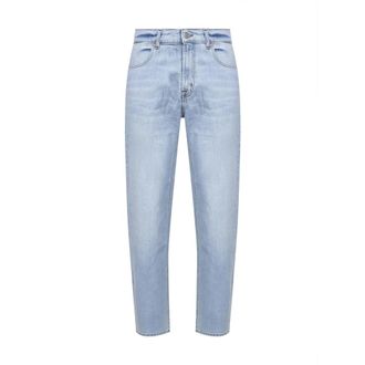7 For All Mankind Straight Jeans, male, Blue, Size: W40 Modern Straight Jeans