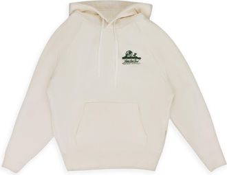 Aim&eacute; Leon Dore White Unisphere Hoodie