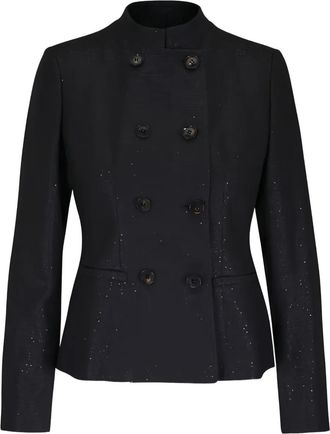 Kiton Giacca doppiopetto - Nero