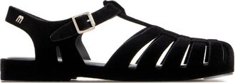 Melissa Possession Velvet sandals - women - PVC/Metallised Fibres/PVC/PVC - 41.5 - Black