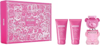 Moschino Womens Toy2 Bubblegum Eau de Toilette Spray 50ml Gift Set with Shower Gel & Body Lotion - Rose Lopi - One Size