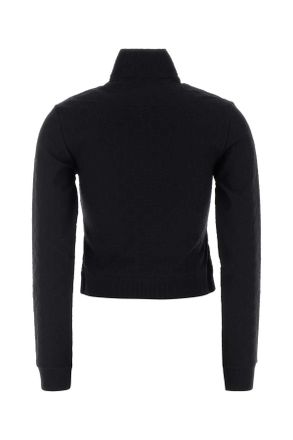 Gucci Womens Black Gg Jacquard Sweatshirt Exterior: Nylon Elastane Felpe Sweater