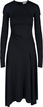 Victoria Beckham Asymmetrical Midi Dress