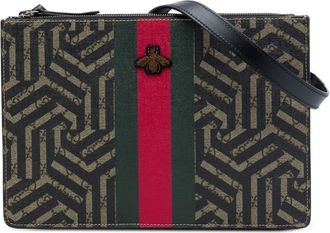 Gucci Pre-owned Gucci GG Supreme Caleido Web Bee Crossbody Ladies ZTEVOLJG97YIS043