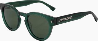 Santa Cruz Mens Santa Cruz Mens Watson Plus Sunglasses - Kale Crystal Black - Size: ONE size