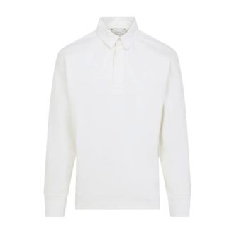 STUDIO NICHOLSON Polo Shirts, male, White, Size: XL T-shirt