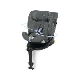 Foppapedretti Foppapedretti Asiento De Coche Fp360 I-size Giratorio 360&deg; Isofix 40-150 Cm 0-12 A&ntilde;os Gris