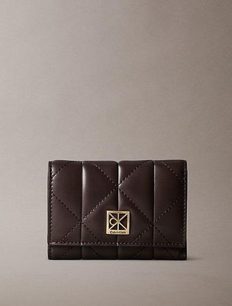 Calvin Klein Cartera Acolchada Con Cremallera
