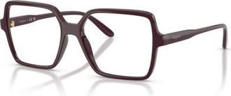 Vogue Eyewear 51mm Square optical glasses in Red at Nordstrom