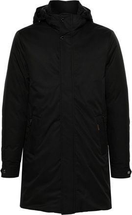 Moorer Vermont-Ads padded coat - men - Polyester/Polyurethane/Polyamide/Down - 60 - Black