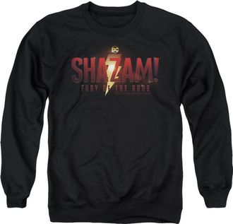 Gildan Shazam! Fury Of The Gods Fury Of The Gods Movie Logo Adult Crewneck Sweatshirt