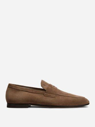 Tod's Cuoio Leather Moccasins