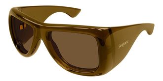 Saint Laurent SL 902 HOWL 004 Womens Sunglasses Brown Size 63 - Free RX Lenses - Free RX Lenses