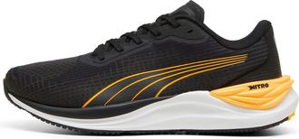 Puma Mens Electrify Nitro 3 Street Running Shoe, Black-Sun Stream White, 42 EU