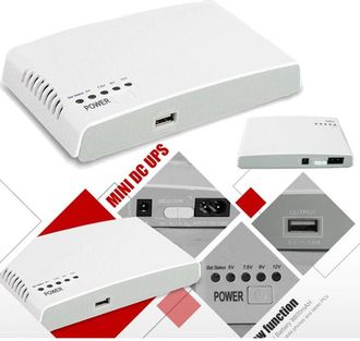 Trade Shop Trade Shop - Mini Ups Alimentatore Portatile Batteria Ricaricabile Q-a212 17 W Backup Router