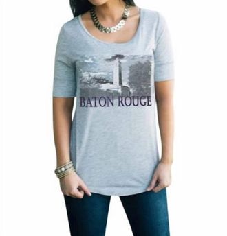 Gameday Couture Lsu Landmark Tee In Baton Rouge