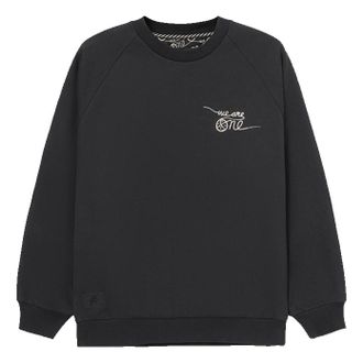 Li-Ning x DFT Way Of Wade Graphic Sweatshirt Black AWDRE79-1