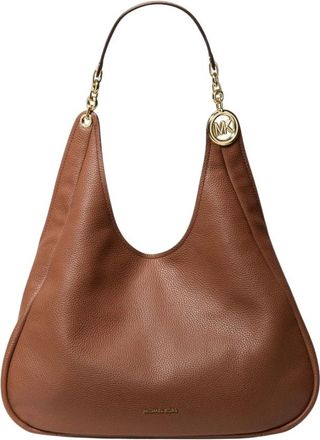 Michael Kors Ellie Grand Tripartite - Dames - Schoudertassen - Bruin - ONE Size - Leer - Tassen